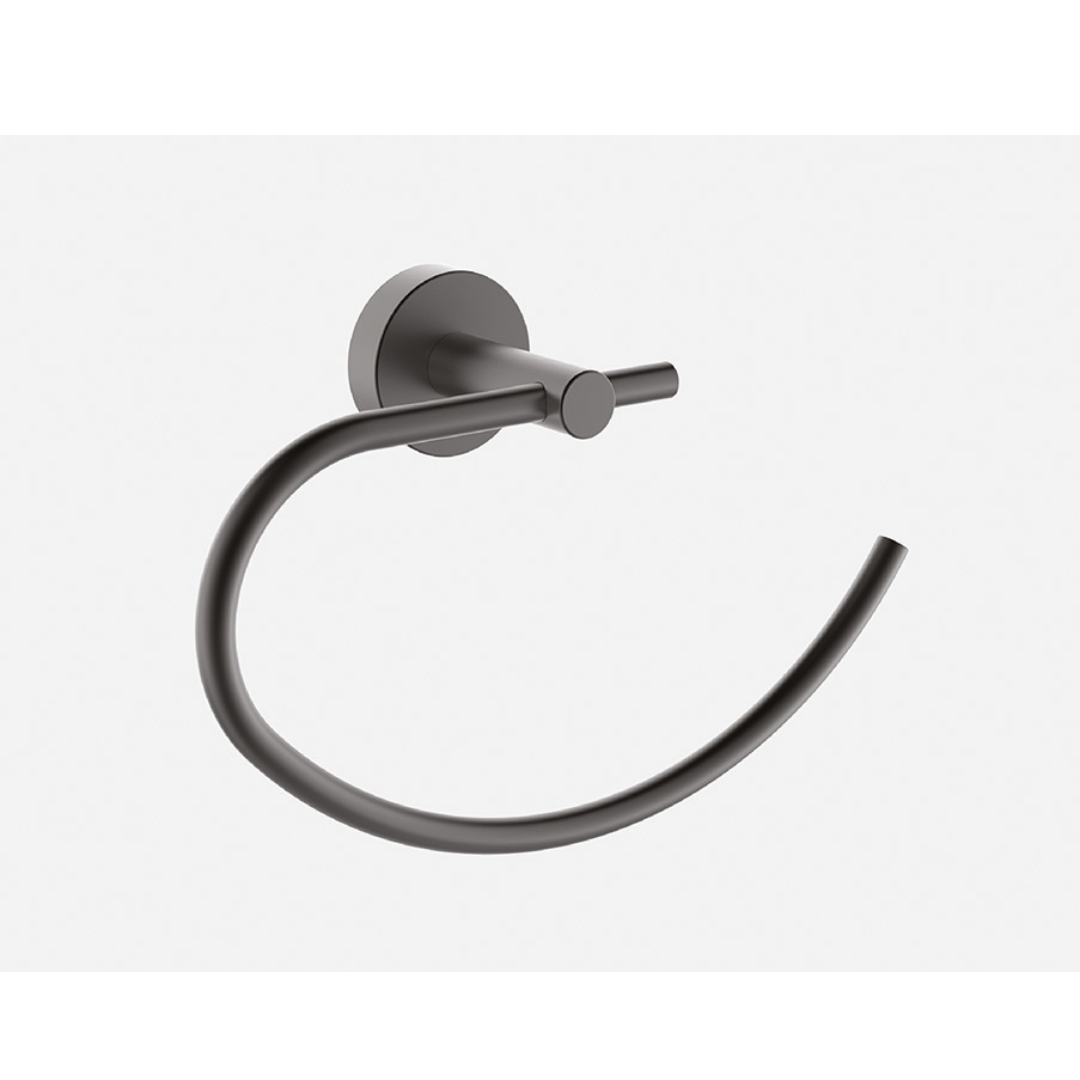 Lava Black - Towel Ring