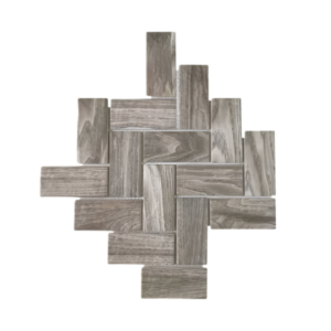 Wood Grain FishBone Mosaic